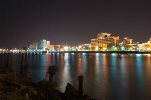 Wilmington's Riverfront by night Riverfront of Wilmington, DE