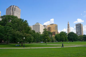 Hartford's Bushnell Park Bushnell Park in Hartford, CT