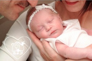 Adoptive Family with Infant