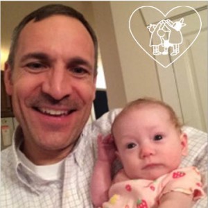 Adoptive Father Holding Baby