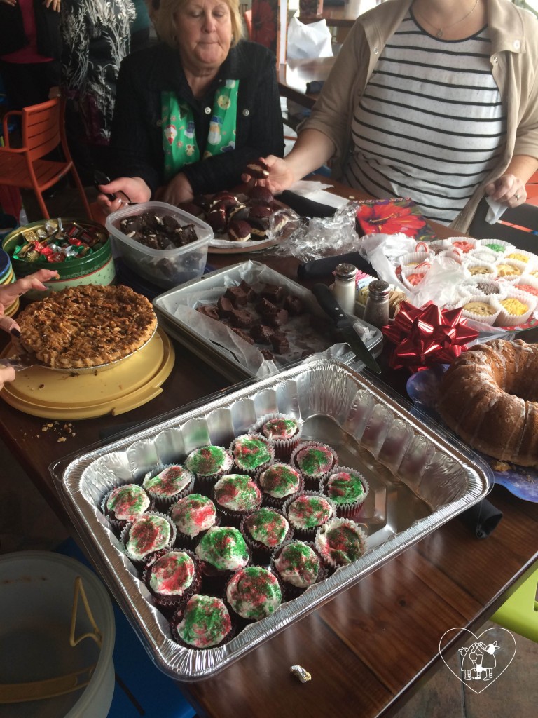 There are some secret baker extraordinaires among the AFTH staff! Look at these delicious desserts everyone made for the party!