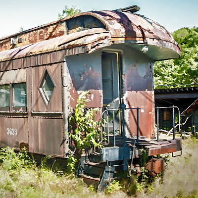 Train Car Painting