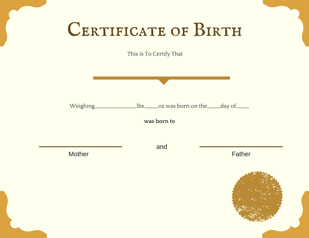 certified copy of birth certificate vs original