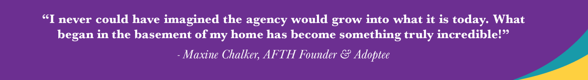 You Are a Part of What Makes Us AFTH – Celebrate 40 Years & Help Us Make a Lasting Impact!