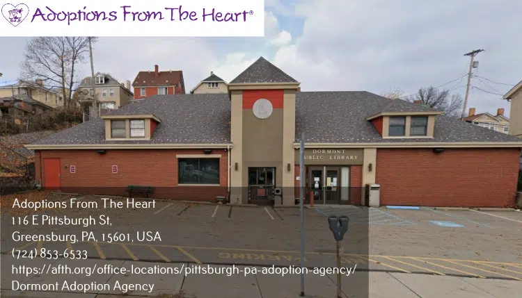 adoption agency in Dormont, Pennsylvania near public library