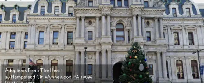 adoption center in Center City, PA near Philadelphia city hall
