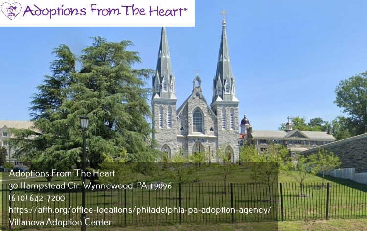 adoption center in Villanova, PA near Saint Thomas of Villanova Church