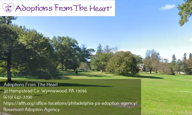 park near adoption center in Rosemont, PA