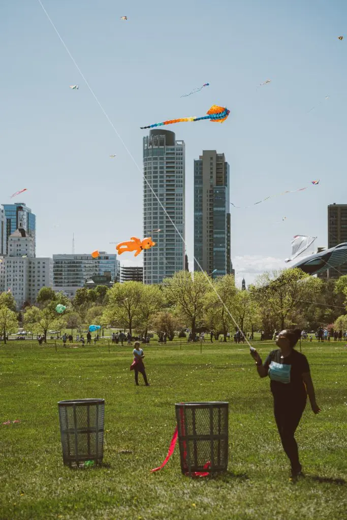 open adoption visits- flying kites