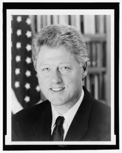 Portrait of President Clinton