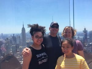 Sharon's Family after Sara's and Megan's adoptions